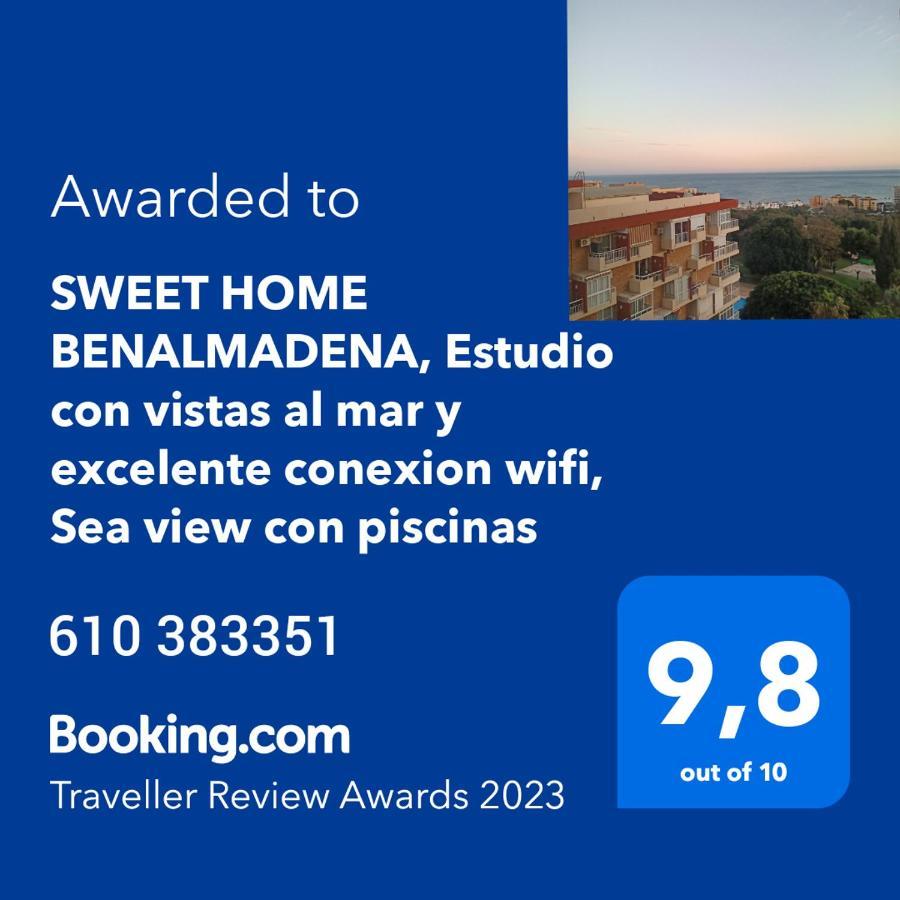 Sweet Home Benalmadena, Estudio Con Vistas Al Mar Y Excelente Conexion Wifi, Para No Fumadores, Con Piscinas, Sea Views, With Swimming Pools, Completely Renovated, Ideal For Older People, Bright With Morning Sun, No Smoking Benalmádena Exterior foto